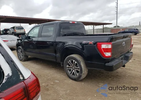 2022 Ford F150 Supercrew из США, поврежденный, VIN 1FTEW1CP1NFA27960